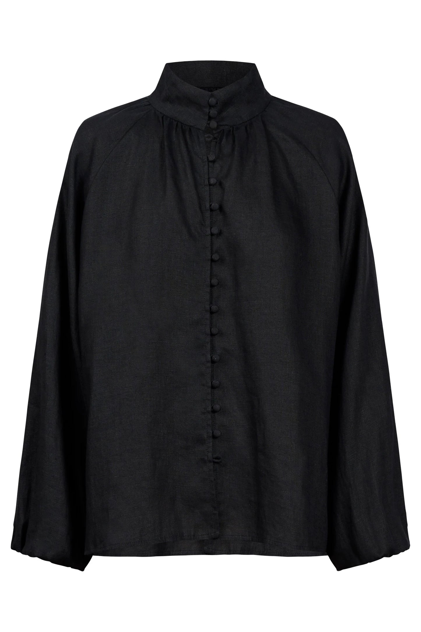 EB+IVE - Bajau Button Shirt - Black