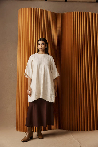 EB+IVE - Zala Knit Skirt - Mahogany