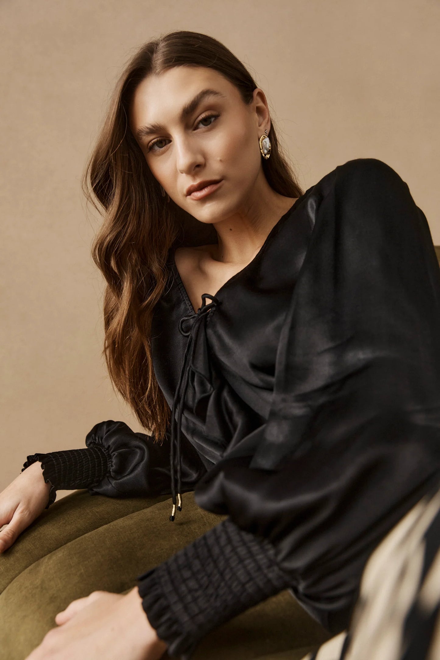 EB+IVE - San Frill Top - Black