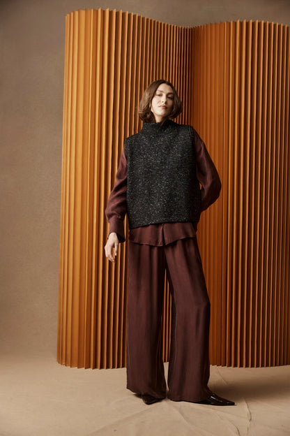 EB+IVE - Calista Pant - Mahogany