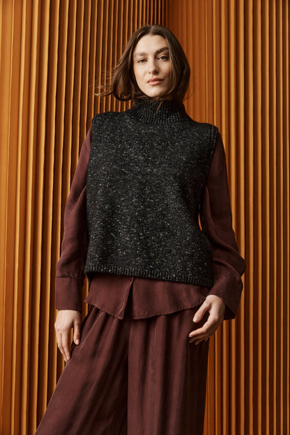 EB+IVE - Zarda Knit Vest - Black