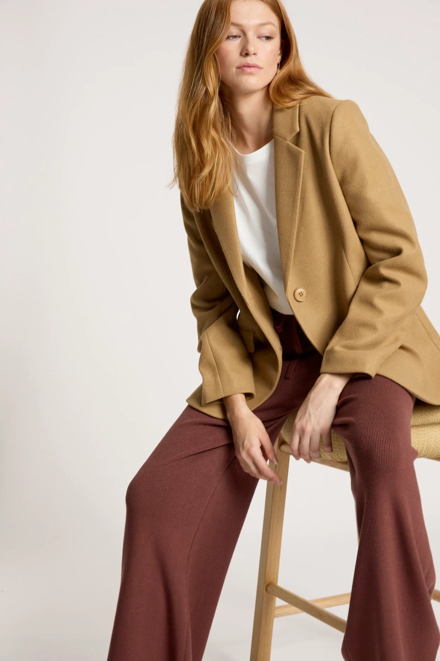 EB+IVE - Sable Blazer - Mocha