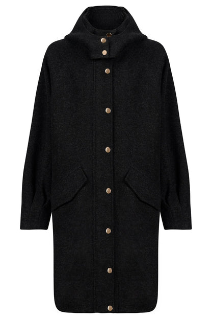 EB+IVE - Sable Hood Jacket - Char