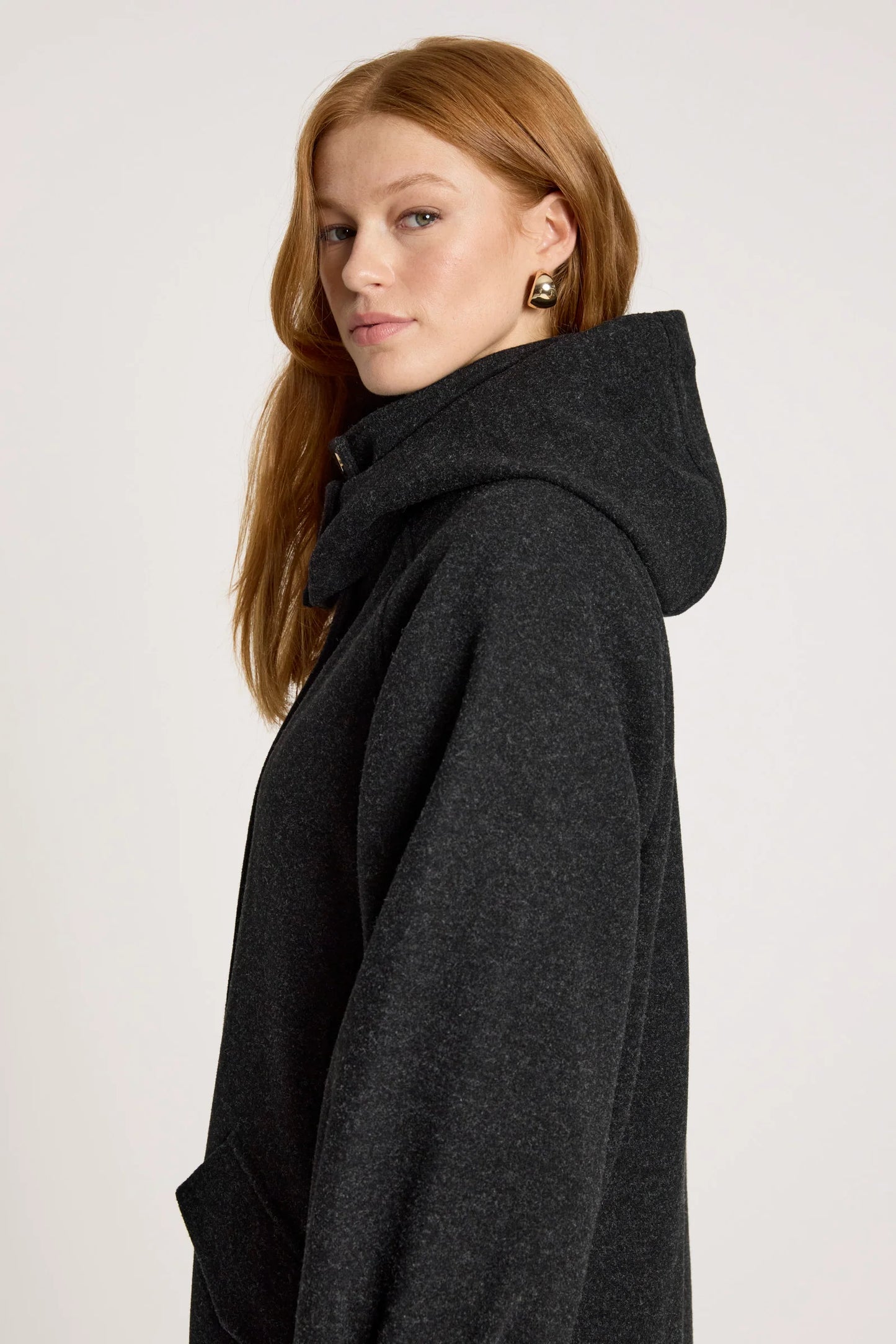 EB+IVE - Sable Hood Jacket - Char