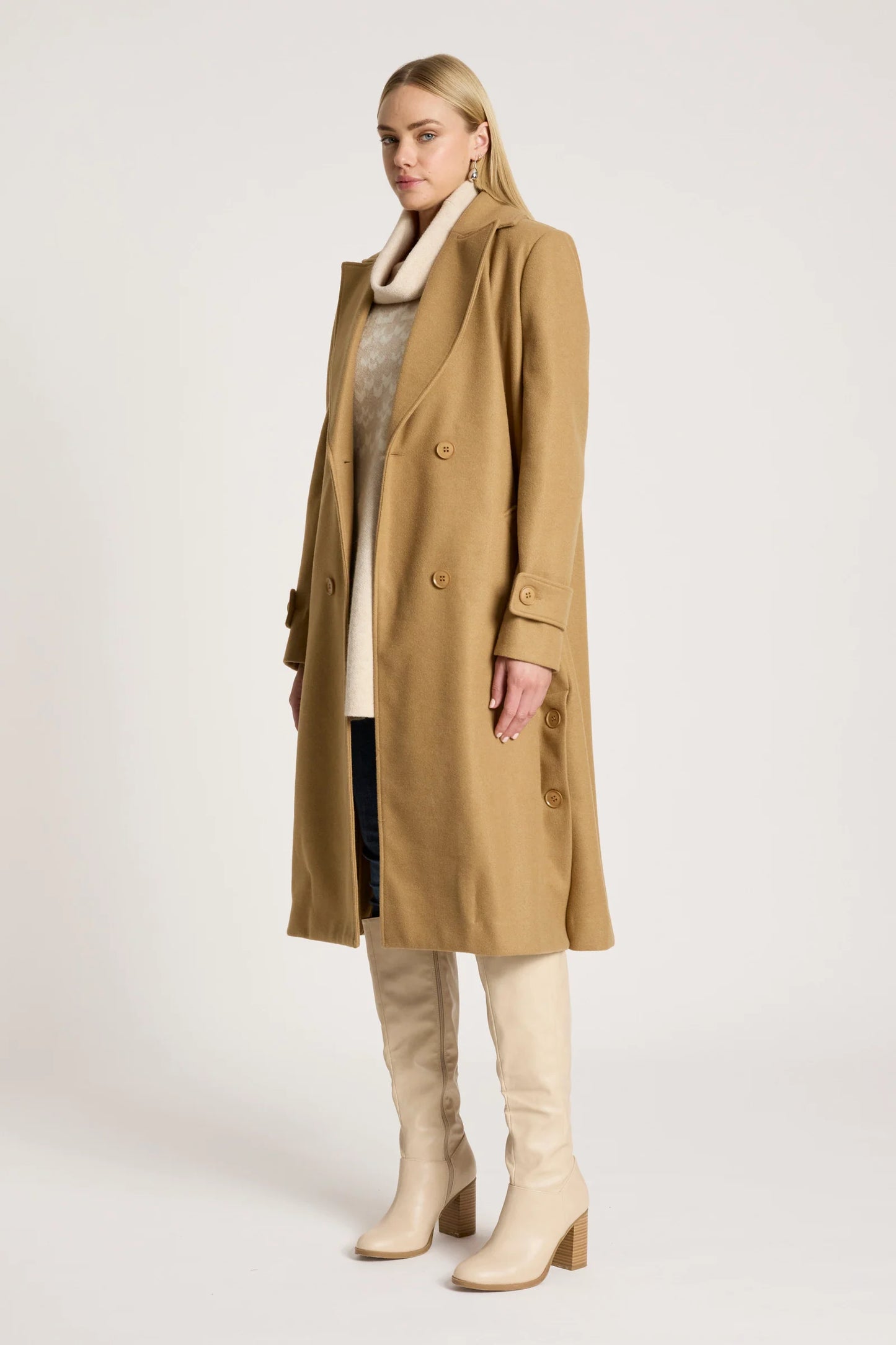 EB+IVE - Sable Coat - Mocha