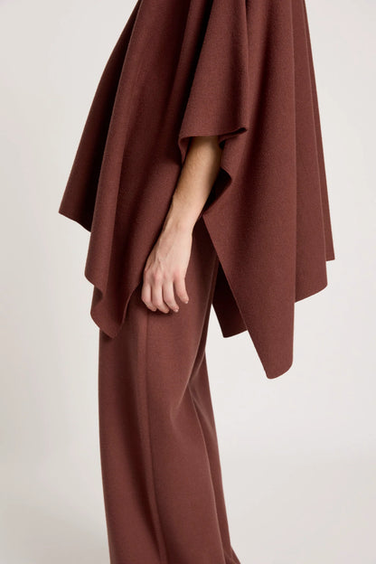 EB+IVE - Samira Poncho - Mahogany