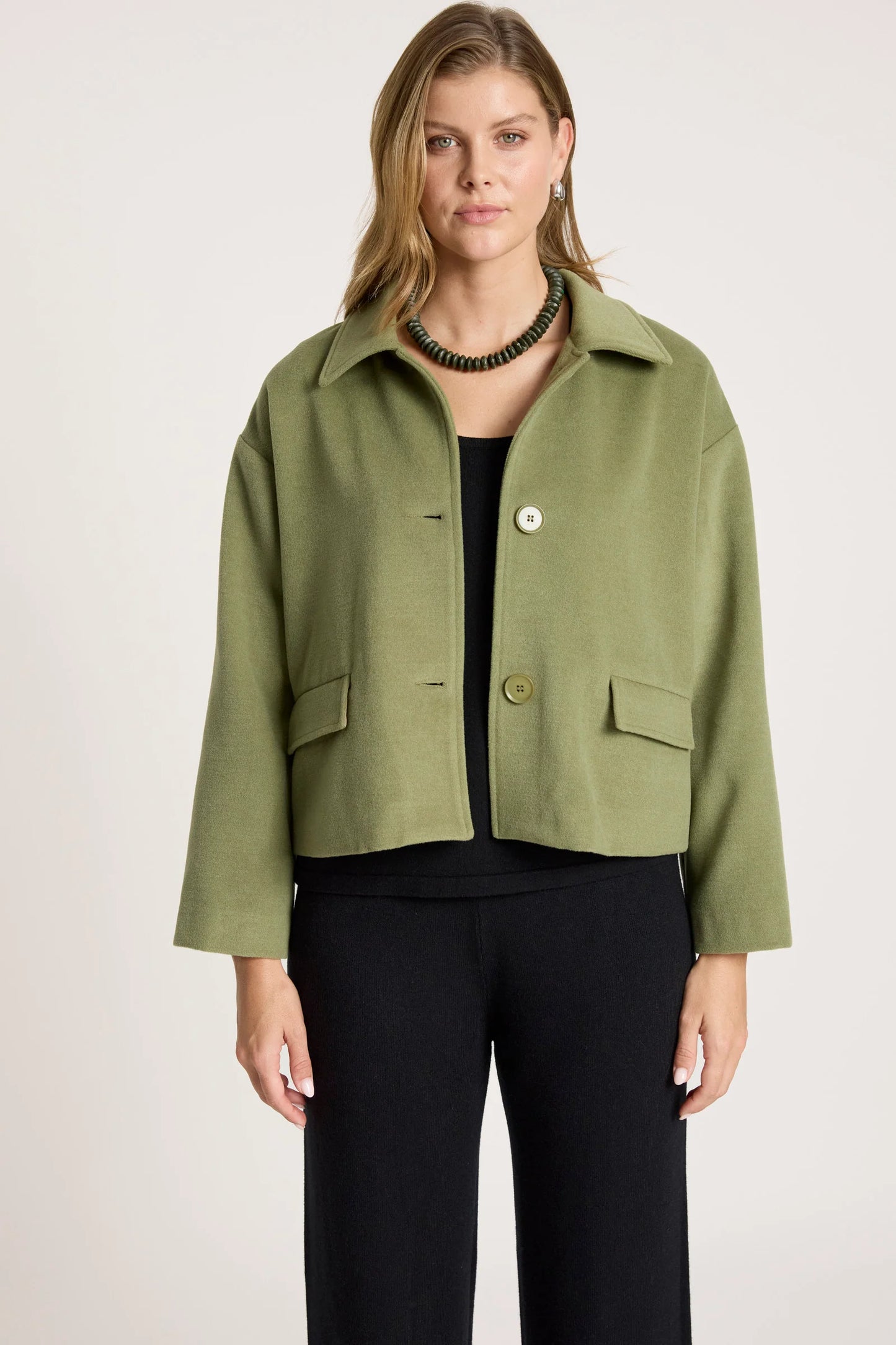EB+IVE - Wanderer Crop Jacket - Pampas