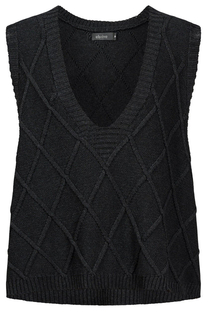 EB+IVE - Liora Knit Vest - Char