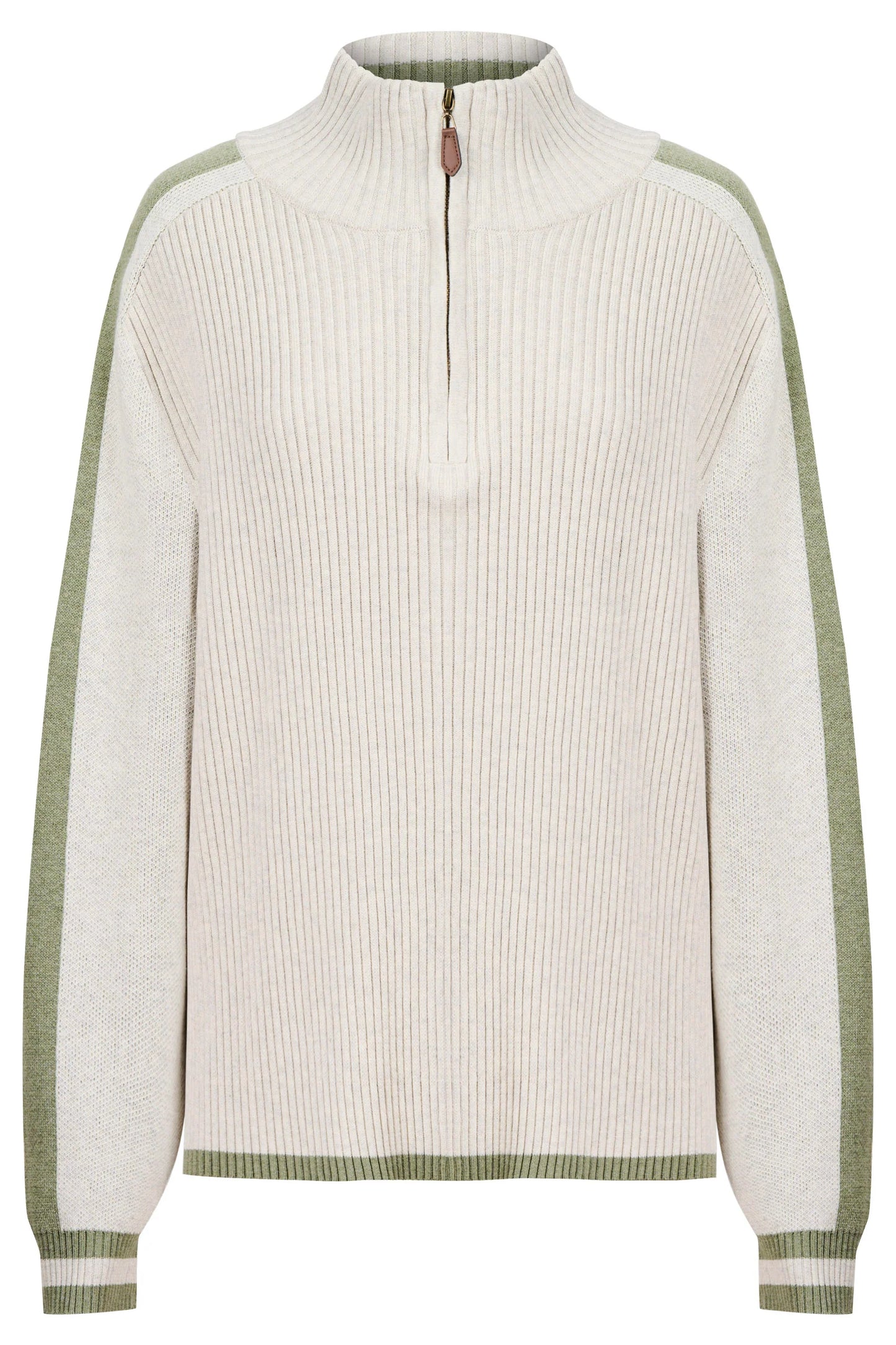 EB+IVE - Liora Zip Jumper - Bisque/Sage