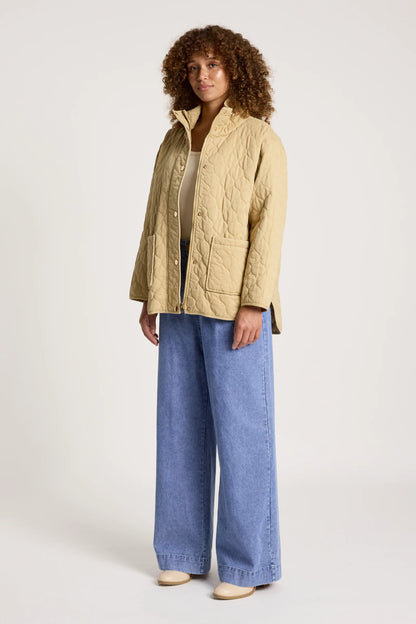 EB+IVE - Sansi Quilted Jacket - Dune