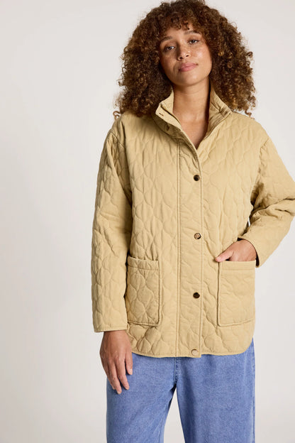 EB+IVE - Sansi Quilted Jacket - Dune
