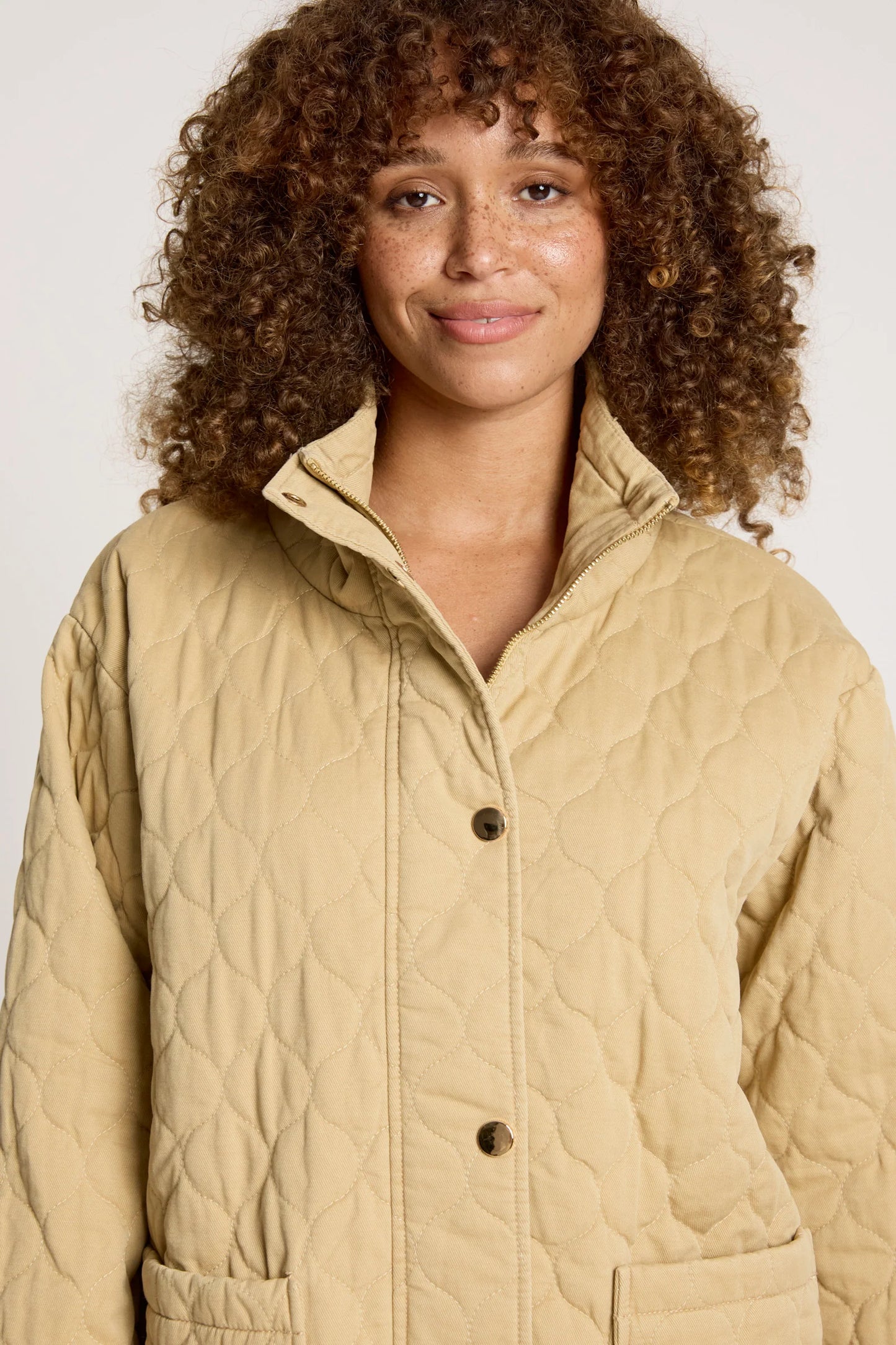 EB+IVE - Sansi Quilted Jacket - Dune