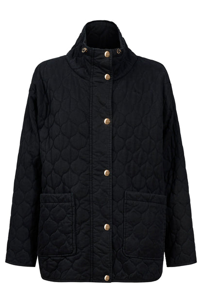 EB+IVE - Sansi Quilted Jacket - Black
