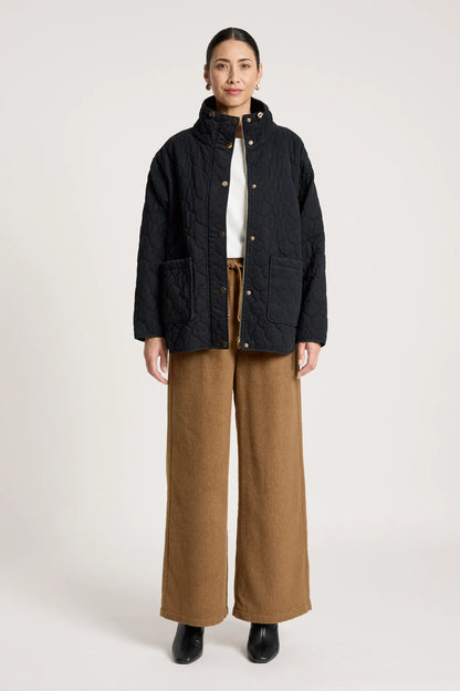 EB+IVE - Sansi Quilted Jacket - Black