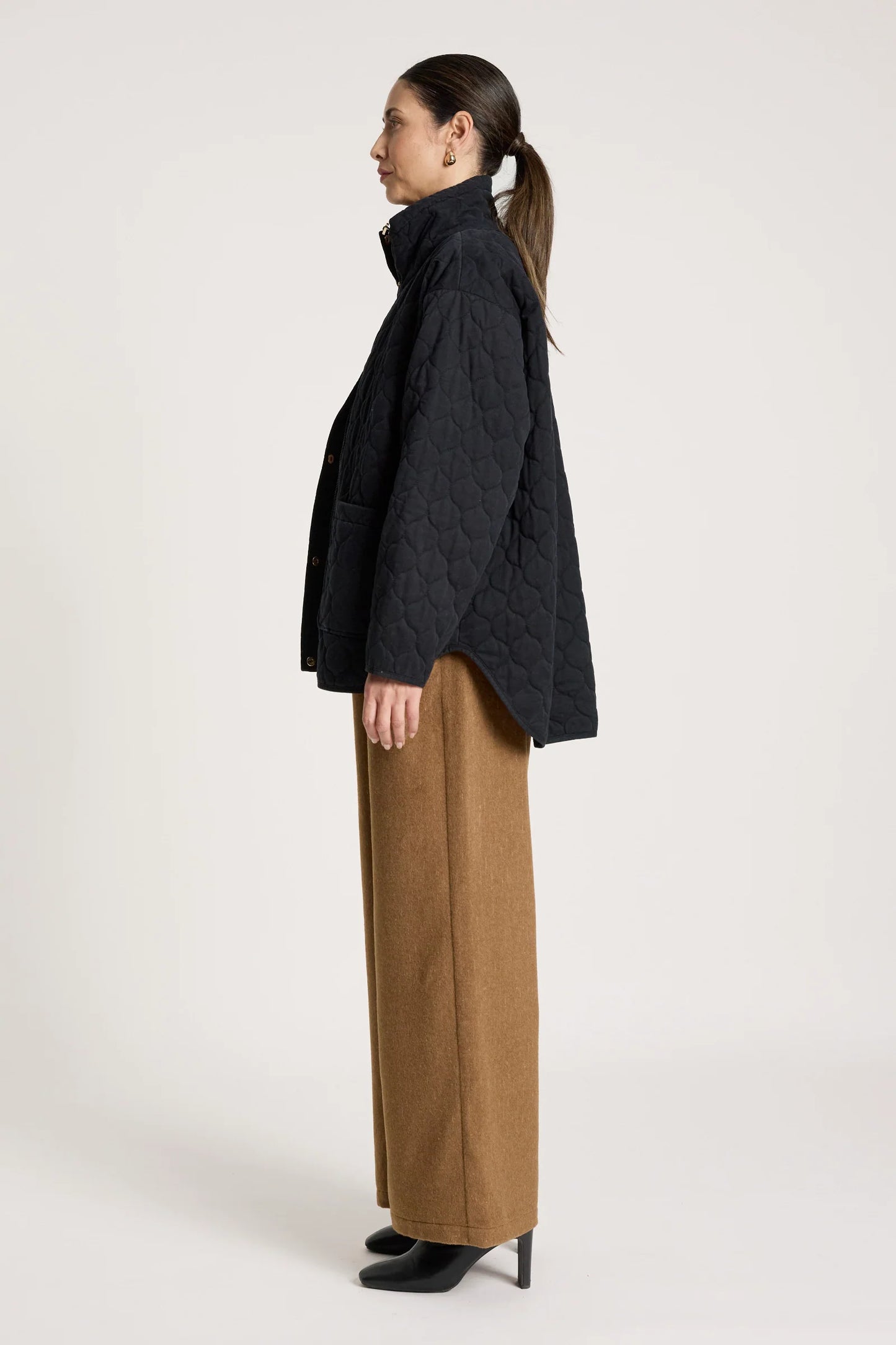 EB+IVE - Sansi Quilted Jacket - Black
