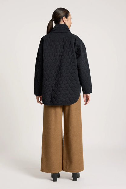 EB+IVE - Sansi Quilted Jacket - Black