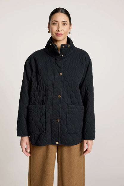 EB+IVE - Sansi Quilted Jacket - Black