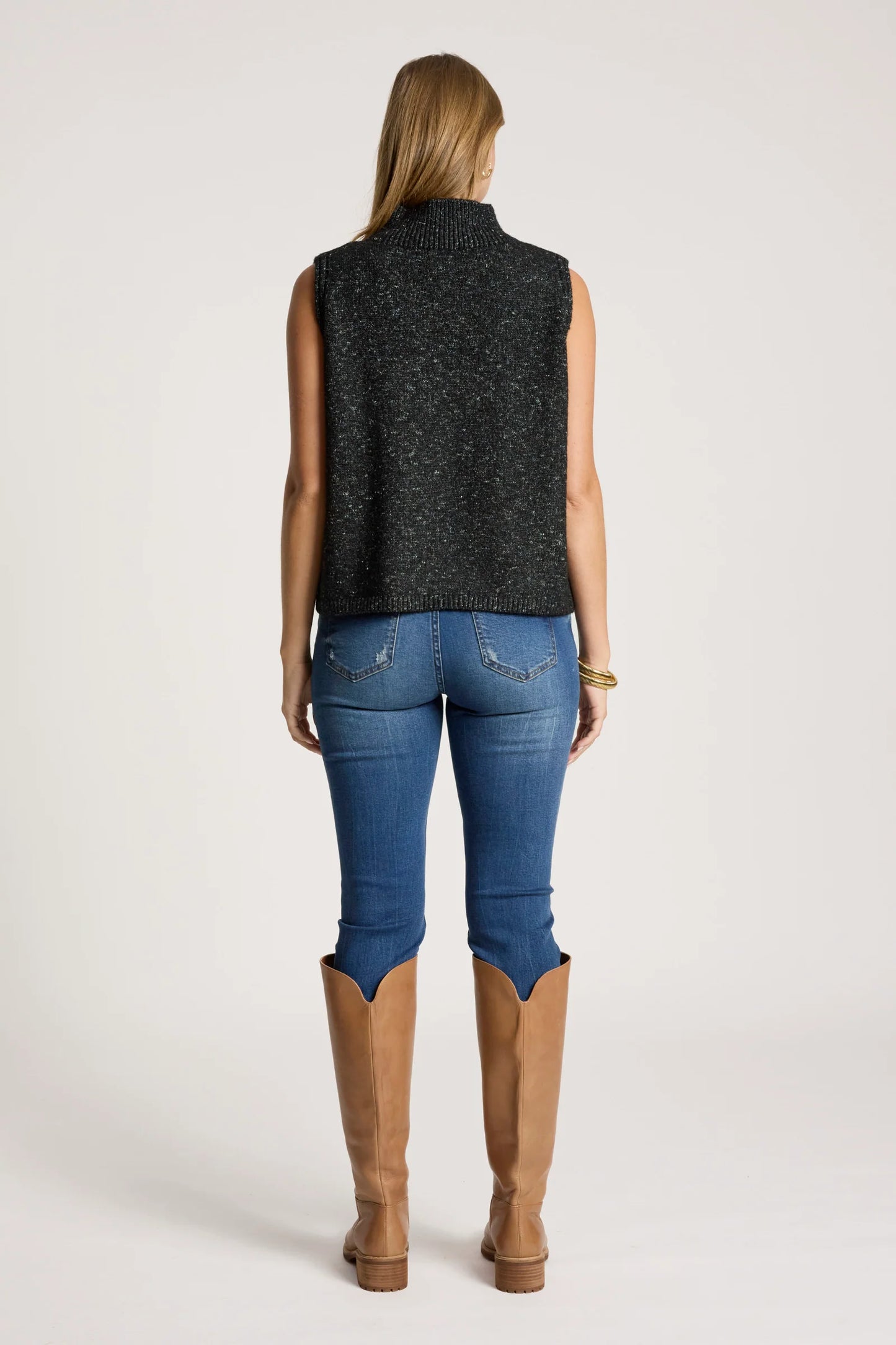 EB+IVE - Zarda Knit Vest - Black