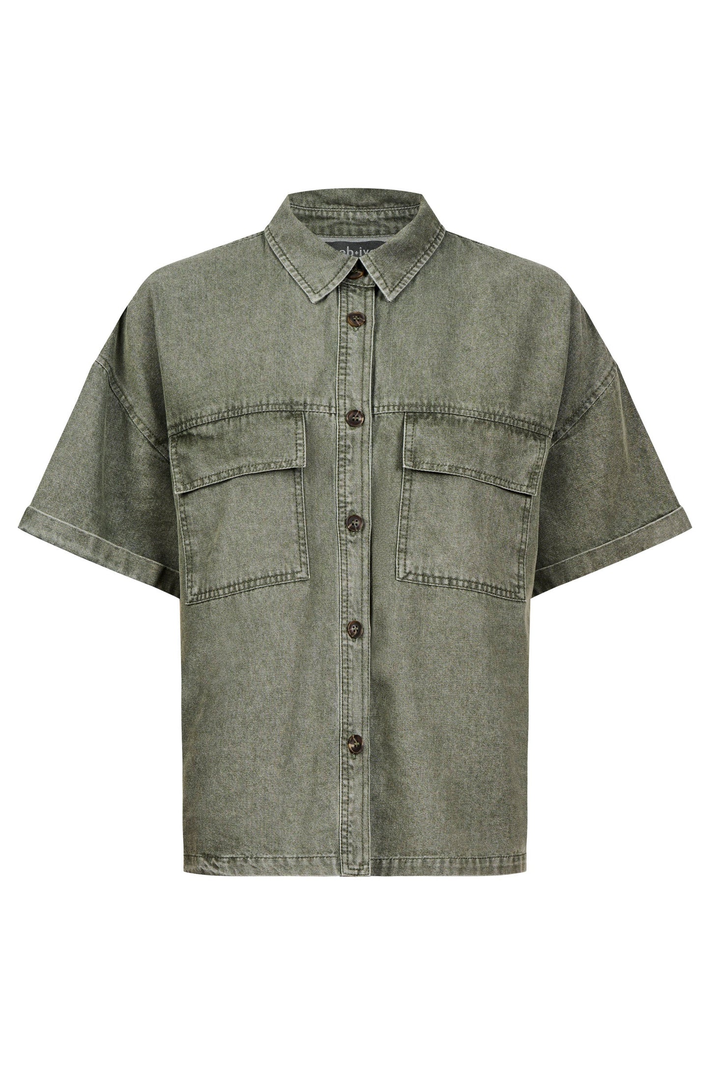 EB+IVE - Bodhi Denim Shirt - Olive