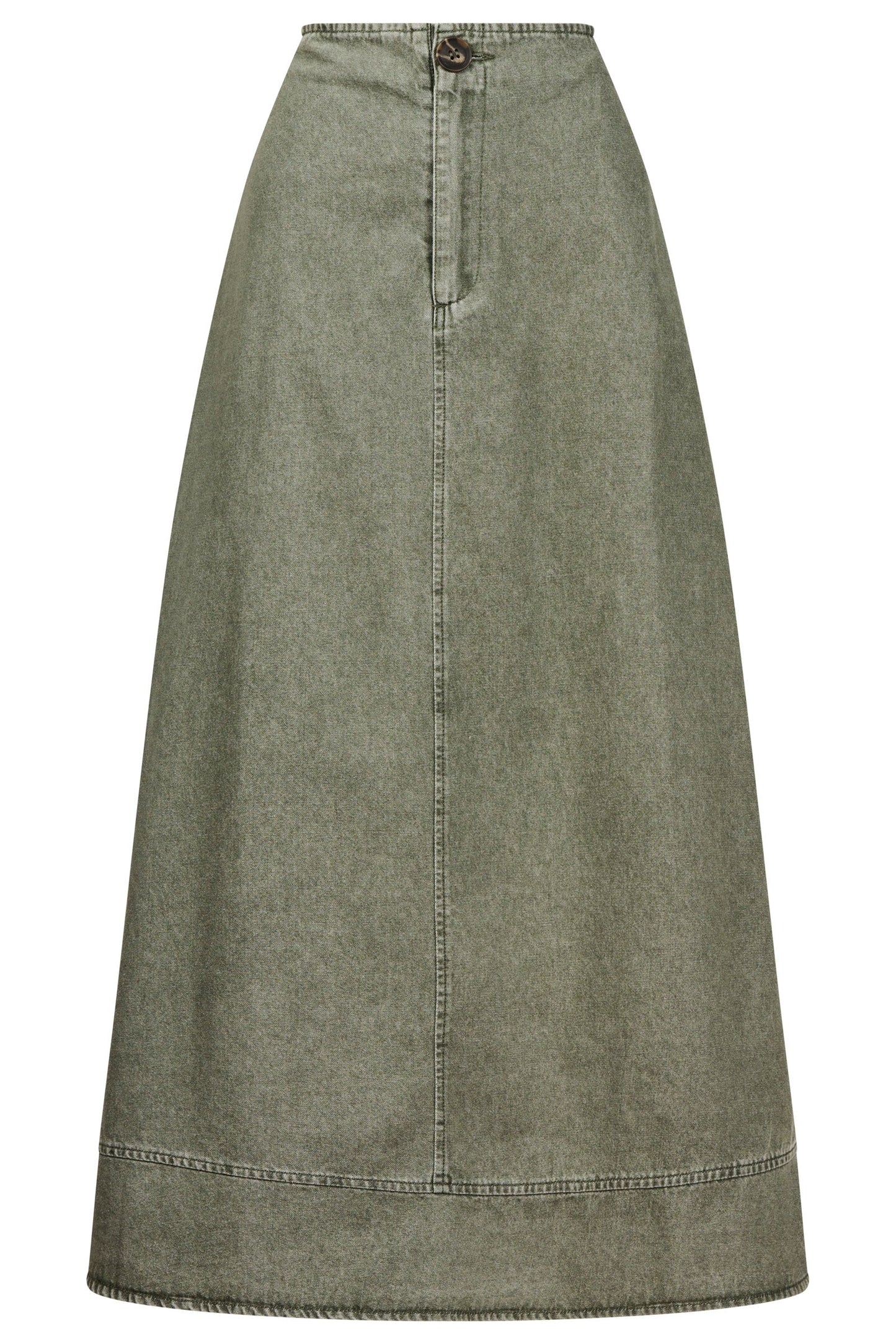 EB+IVE - Bodhi Denim Skirt - Olive
