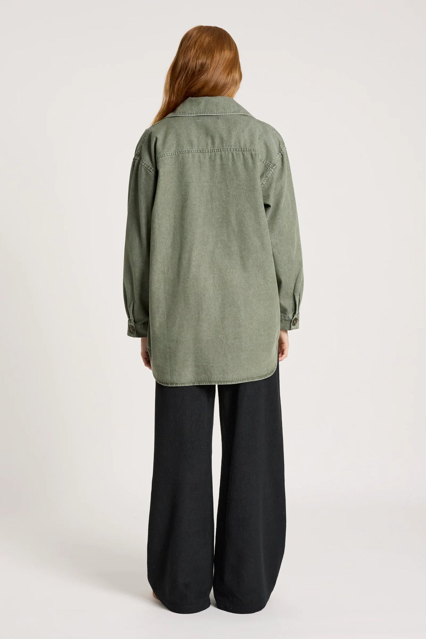 EB+IVE - Bodhi Denim Jacket - Olive
