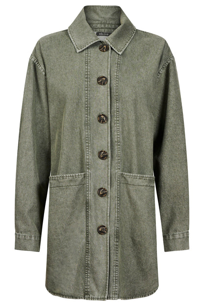 EB+IVE - Bodhi Denim Jacket - Olive