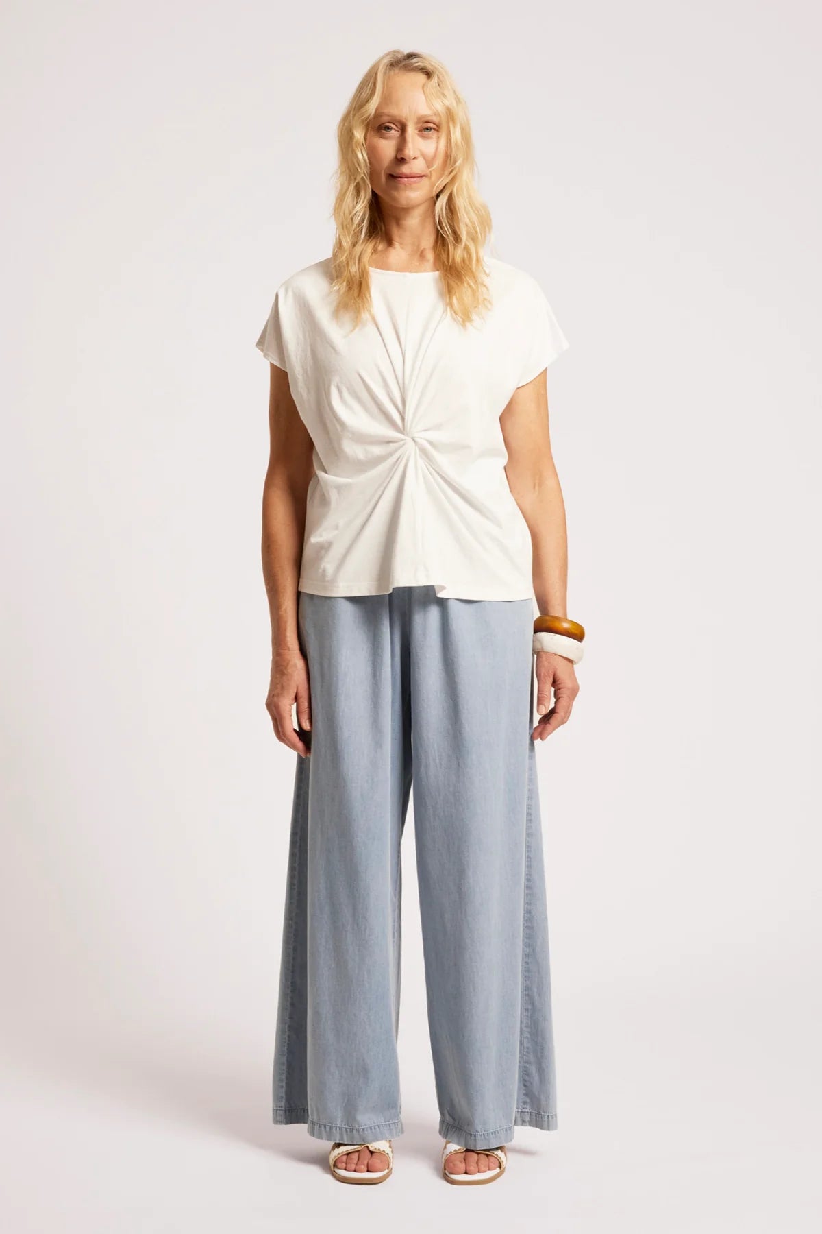 EB+IVE - Casa Twist Tshirt - White