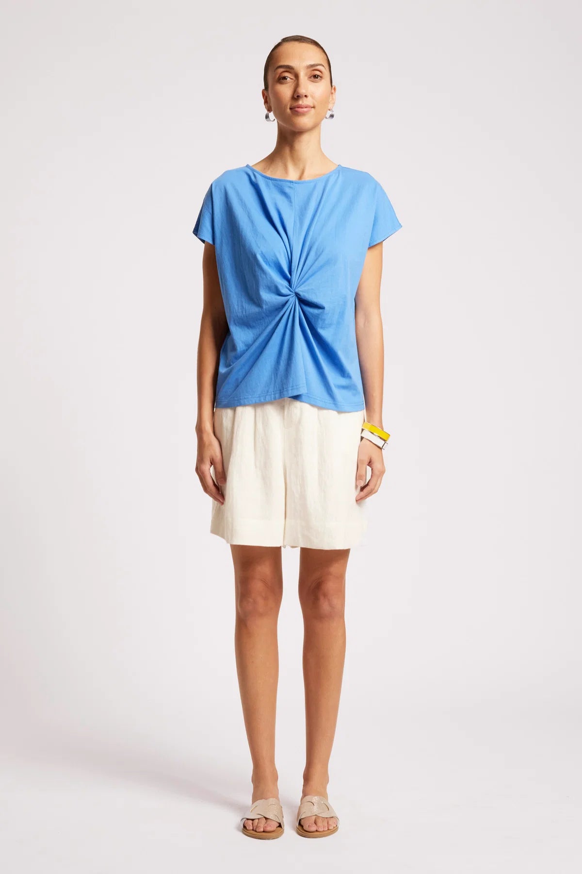 EB+IVE - Casa Twist Tshirt - Marine