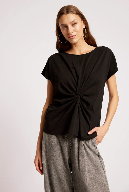 EB+IVE - Casa Twist Tshirt - Black
