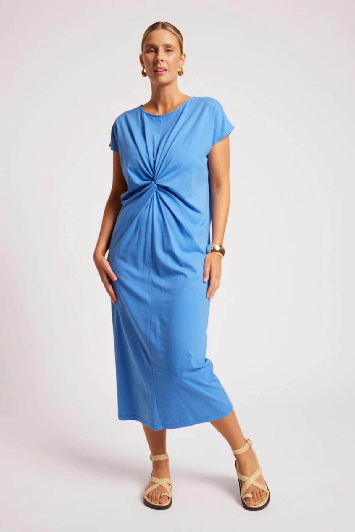 EB+IVE - Casa Twist Dress - Marine
