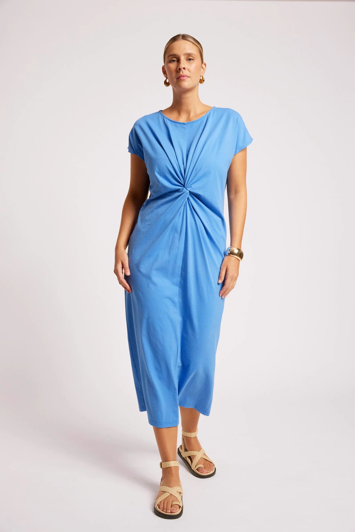 EB+IVE - Casa Twist Dress - Marine