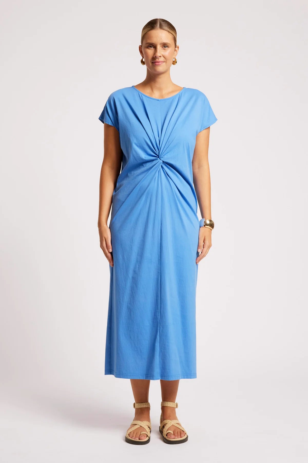 EB+IVE - Casa Twist Dress - Marine