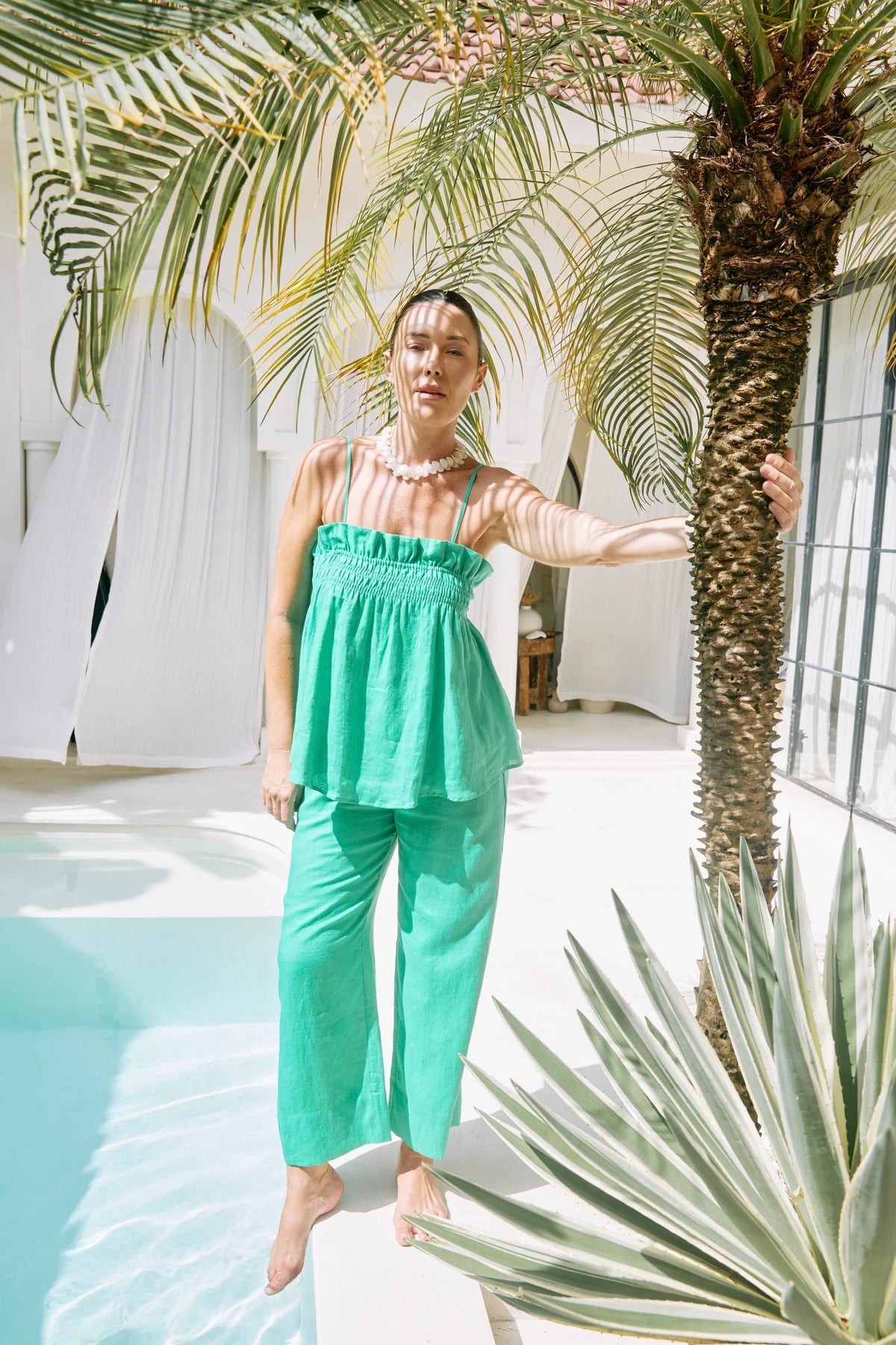 EB+IVE - Cove Relaxed Pant - Jade