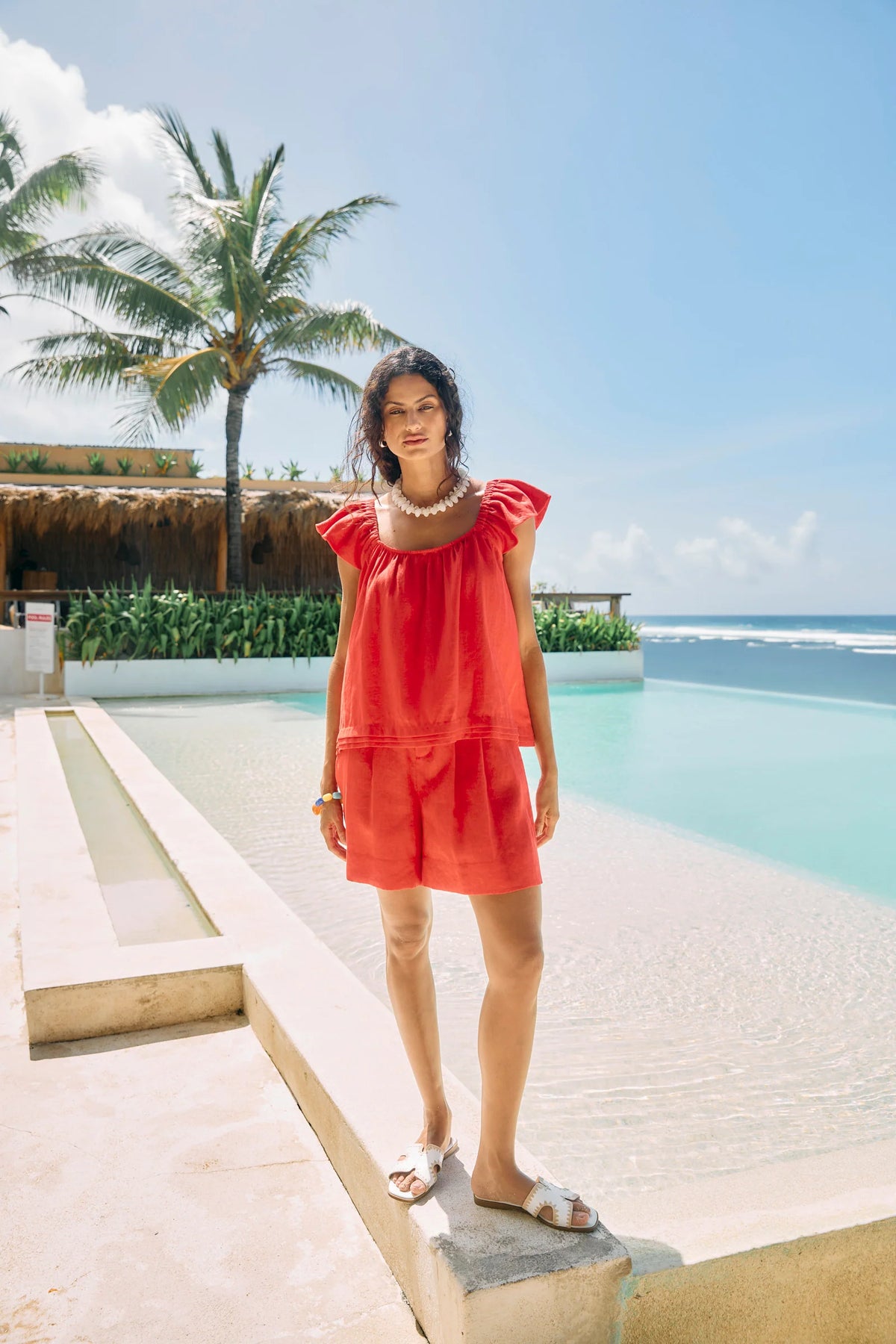 EB+IVE - Cove Short - Aperol