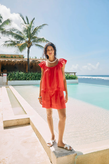 EB+IVE - Cove Short - Aperol