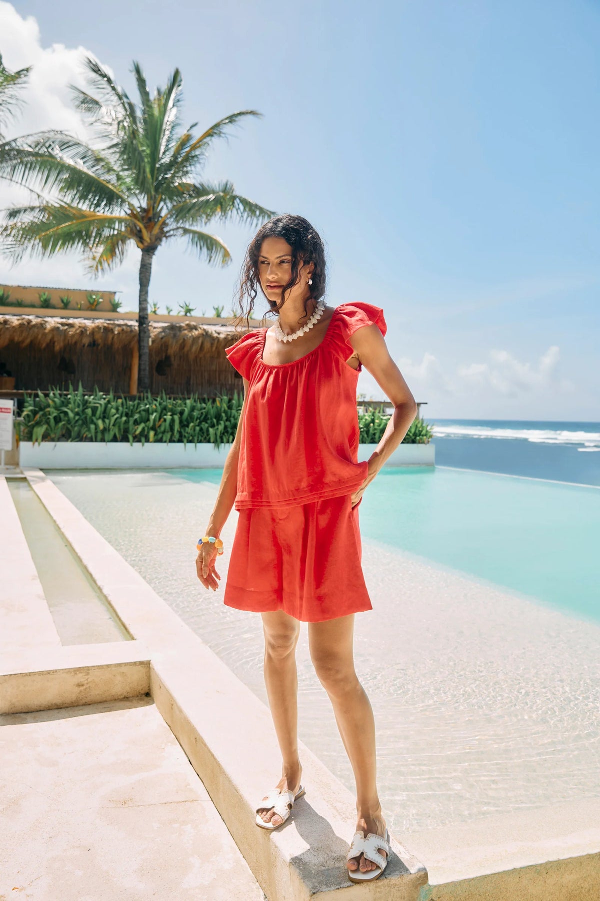 EB+IVE - Cove Short - Aperol