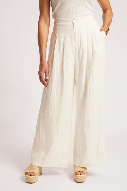EB+IVE - Cove Palazzo Pant - White