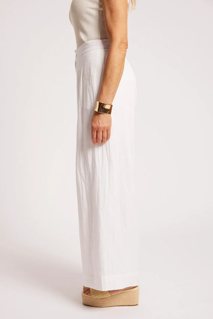 EB+IVE - Cove Palazzo Pant - White