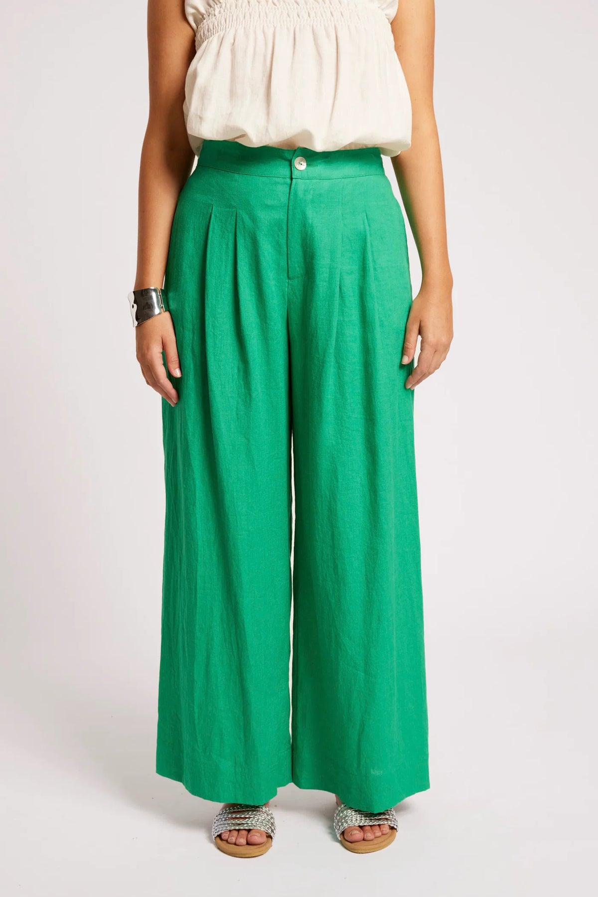 EB+IVE - Cove Palazzo Pant - Jade