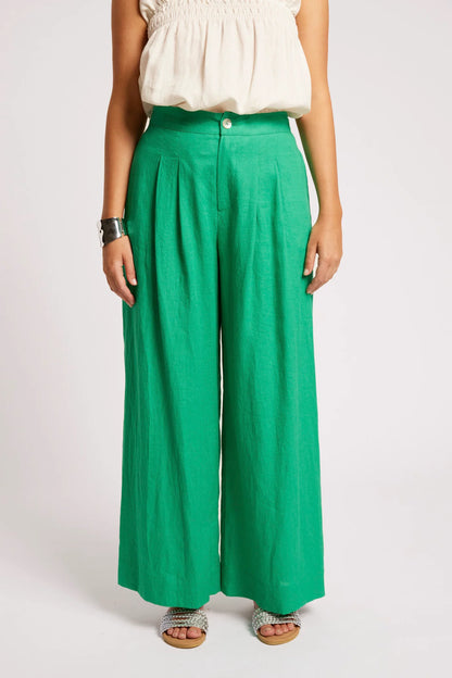 EB+IVE - Cove Palazzo Pant - Jade