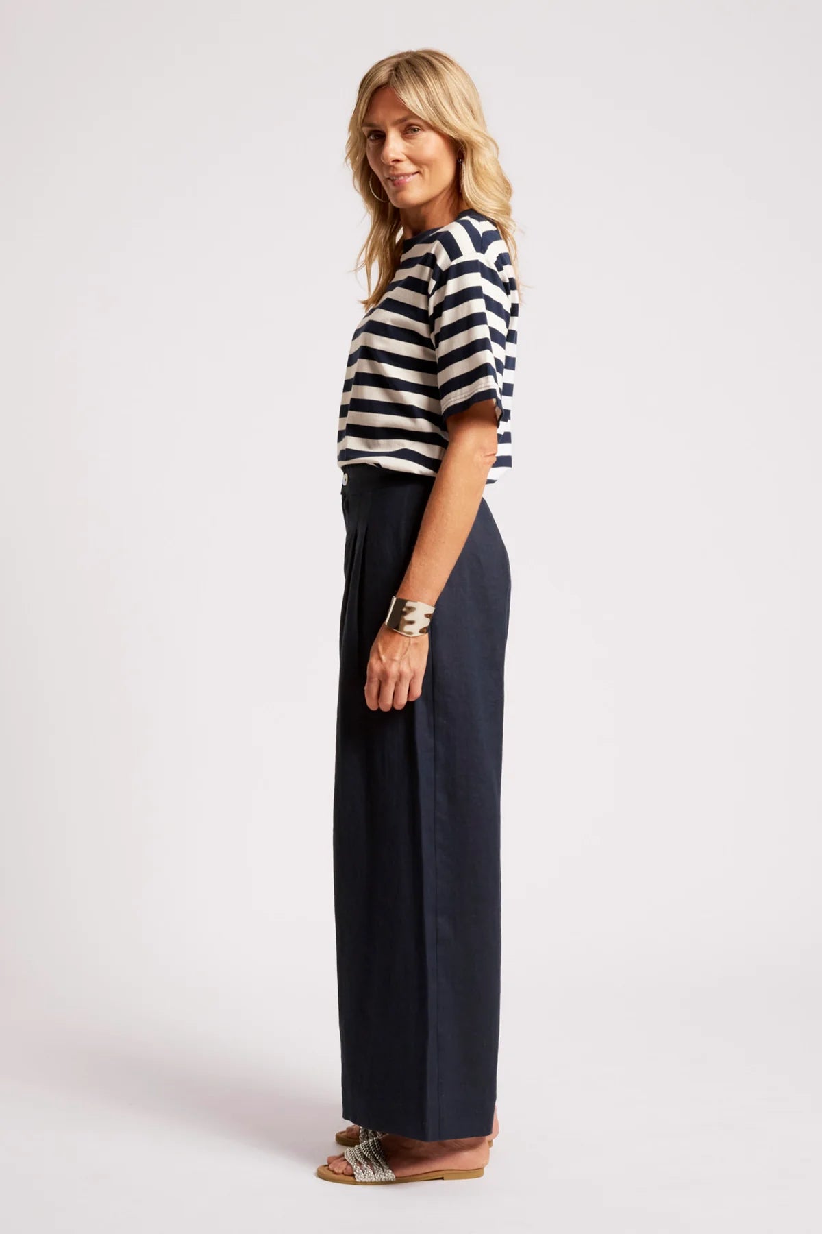 EB+IVE - Cove Palazzo Pant - Indigo