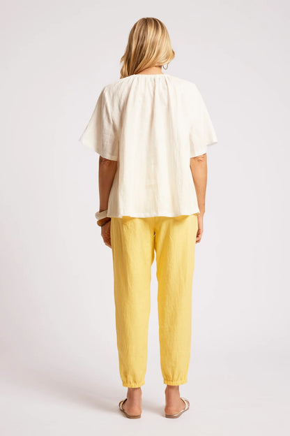 EB+IVE - Cove Relaxed Top - White