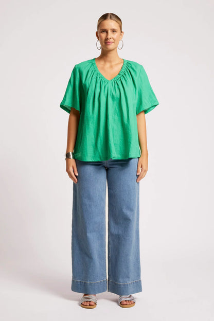 EB+IVE - Cove Relaxed Top - Jade