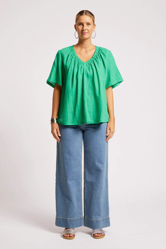 EB+IVE - Cove Relaxed Top - Jade