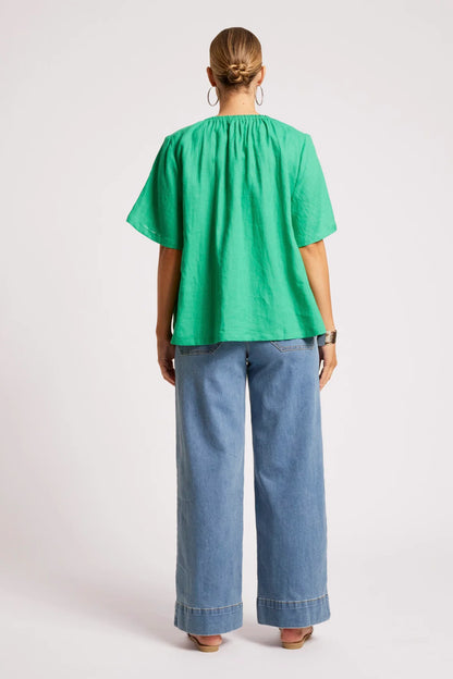 EB+IVE - Cove Relaxed Top - Jade
