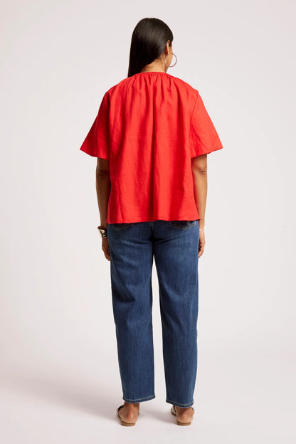 EB+IVE - Cove Relaxed Top - Aperol