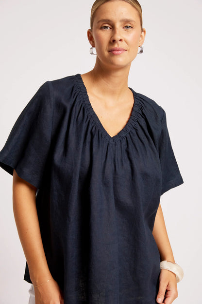 EB+IVE - Cove Relaxed Top - Indigo