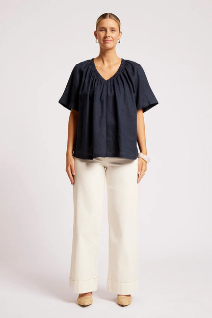 EB+IVE - Cove Relaxed Top - Indigo