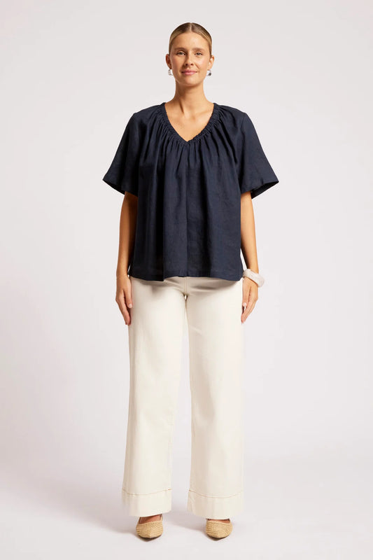 EB+IVE - Cove Relaxed Top - Indigo