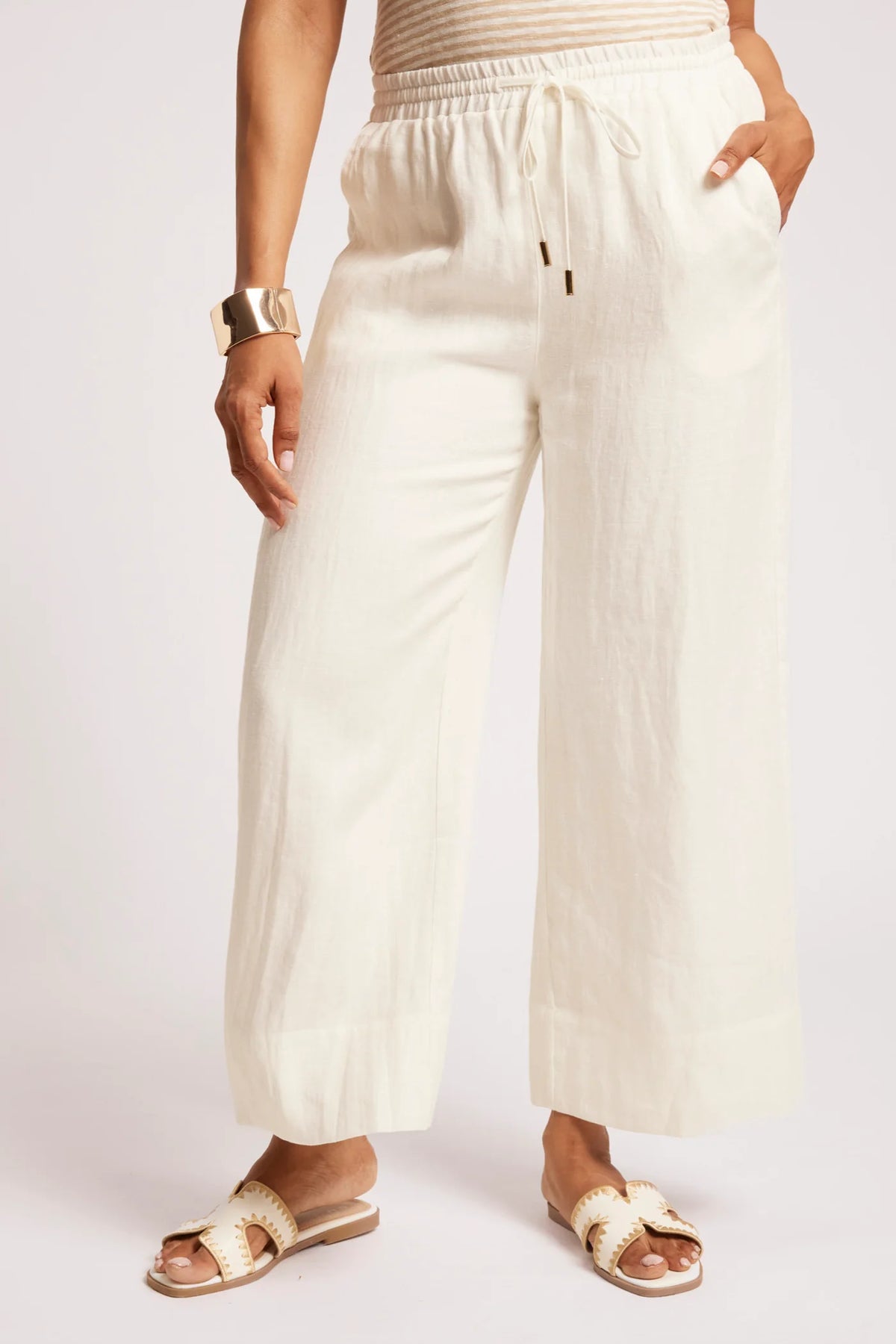 EB+IVE - Cove Relaxed Pant - White